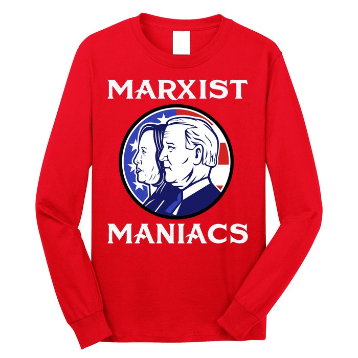 Marxist Maniacs Pro Trump Conservatives Long Sleeve Shirt