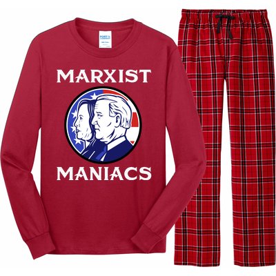 Marxist Maniacs Pro Trump Conservatives Long Sleeve Pajama Set