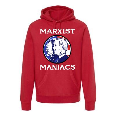 Marxist Maniacs Pro Trump Conservatives Premium Hoodie