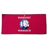 Marxist Maniacs Pro Trump Conservatives Large Microfiber Waffle Golf Towel