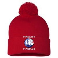 Marxist Maniacs Pro Trump Conservatives Pom Pom 12in Knit Beanie