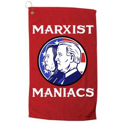 Marxist Maniacs Pro Trump Conservatives Golf Towel