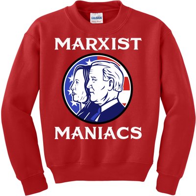 Marxist Maniacs Pro Trump Conservatives Kids Sweatshirt