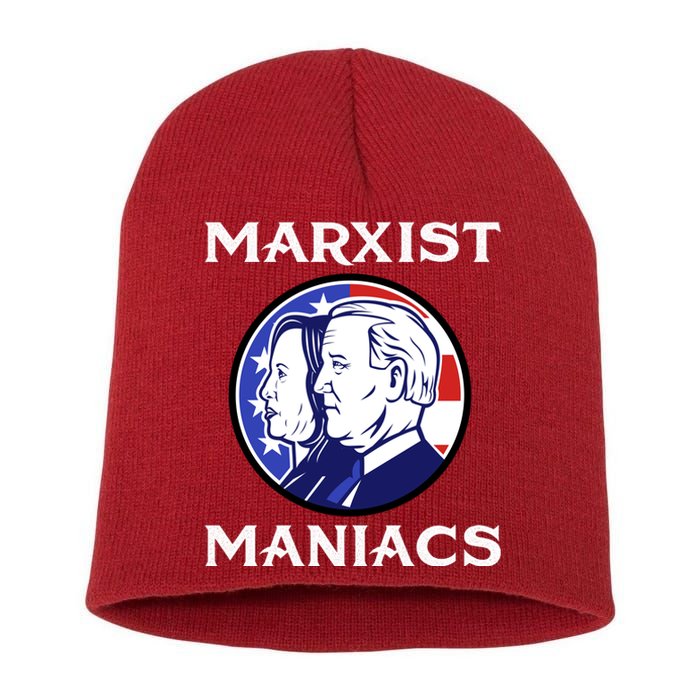 Marxist Maniacs Pro Trump Conservatives Short Acrylic Beanie