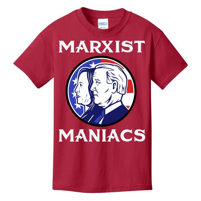 Marxist Maniacs Pro Trump Conservatives Kids T-Shirt