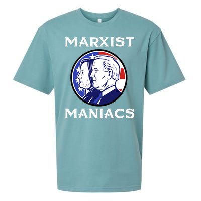 Marxist Maniacs Pro Trump Conservatives Sueded Cloud Jersey T-Shirt