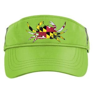 Maryland Flag Crab Adult Drive Performance Visor