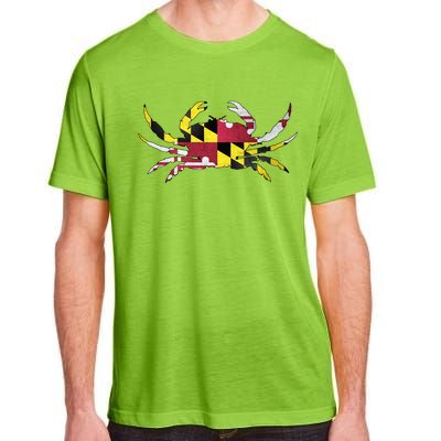 Maryland Flag Crab Adult ChromaSoft Performance T-Shirt