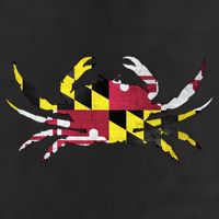 Maryland Flag Crab Cool Comfort Performance Bucket Hat