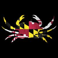 Maryland Flag Crab Tall T-Shirt