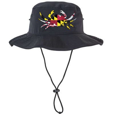 Maryland Flag Crab Bucket Hat