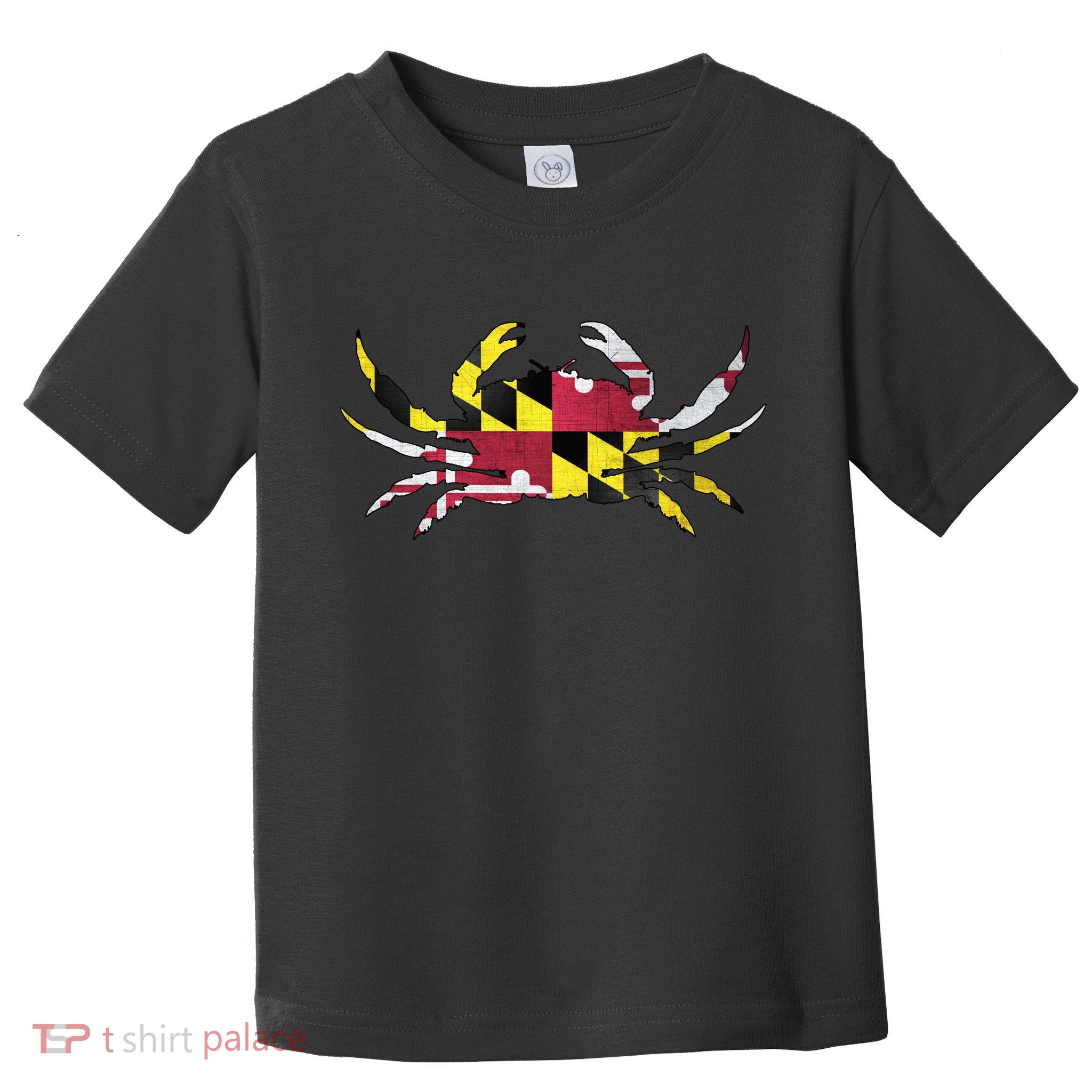 Maryland Flag Crab Toddler T-Shirt