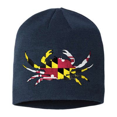 Maryland Flag Crab Sustainable Beanie