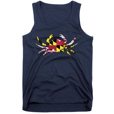 Maryland Flag Crab Tank Top