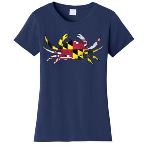 Maryland Flag Crab Women's T-Shirt