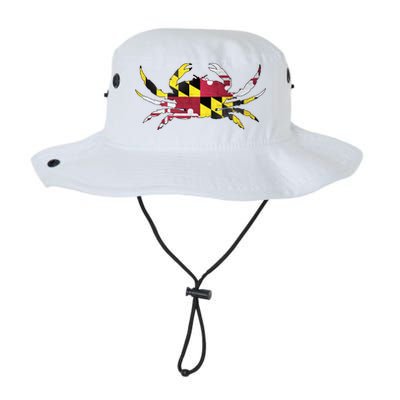 Maryland Flag Crab Legacy Cool Fit Booney Bucket Hat