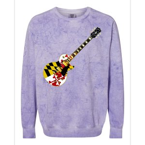 Maryland Guitar Colorblast Crewneck Sweatshirt