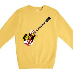 Maryland Guitar Premium Crewneck Sweatshirt