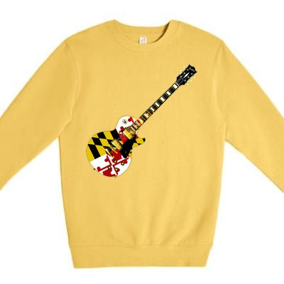 Maryland Guitar Premium Crewneck Sweatshirt