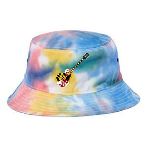 Maryland Guitar Tie Dye Newport Bucket Hat