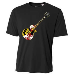 Maryland Guitar Cooling Performance Crew T-Shirt