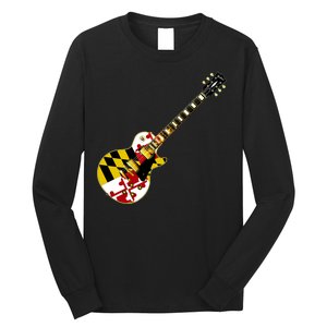 Maryland Guitar Long Sleeve Shirt