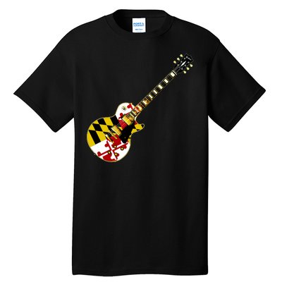 Maryland Guitar Tall T-Shirt