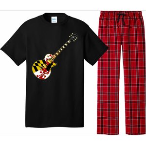 Maryland Guitar Pajama Set