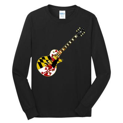 Maryland Guitar Tall Long Sleeve T-Shirt