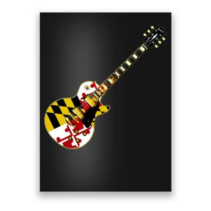 Maryland Guitar Poster