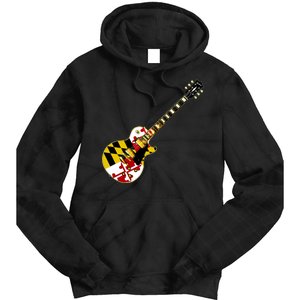 Maryland Guitar Tie Dye Hoodie