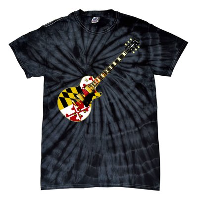 Maryland Guitar Tie-Dye T-Shirt