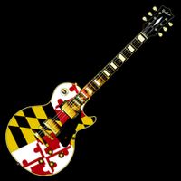 Maryland Guitar Women's V-Neck T-Shirt