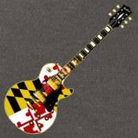 Maryland Guitar Cotton Canvas Backpack