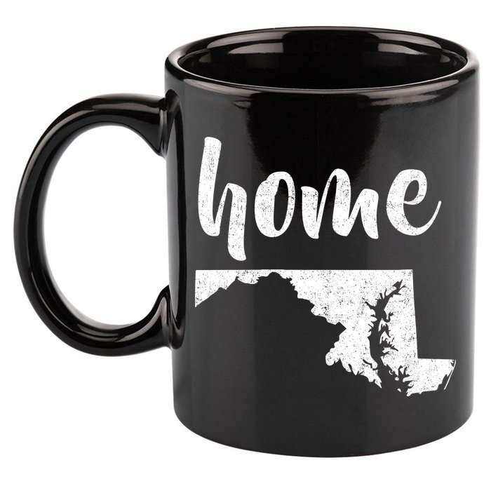Maryland Home State 11oz C Handle Ceramic Mug
