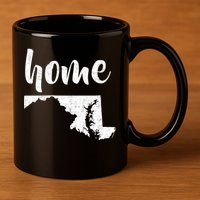 Maryland Home State 11oz C Handle Ceramic Mug