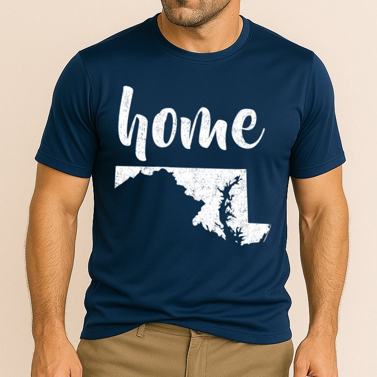 Maryland Home State Cooling Performance Crew T-Shirt