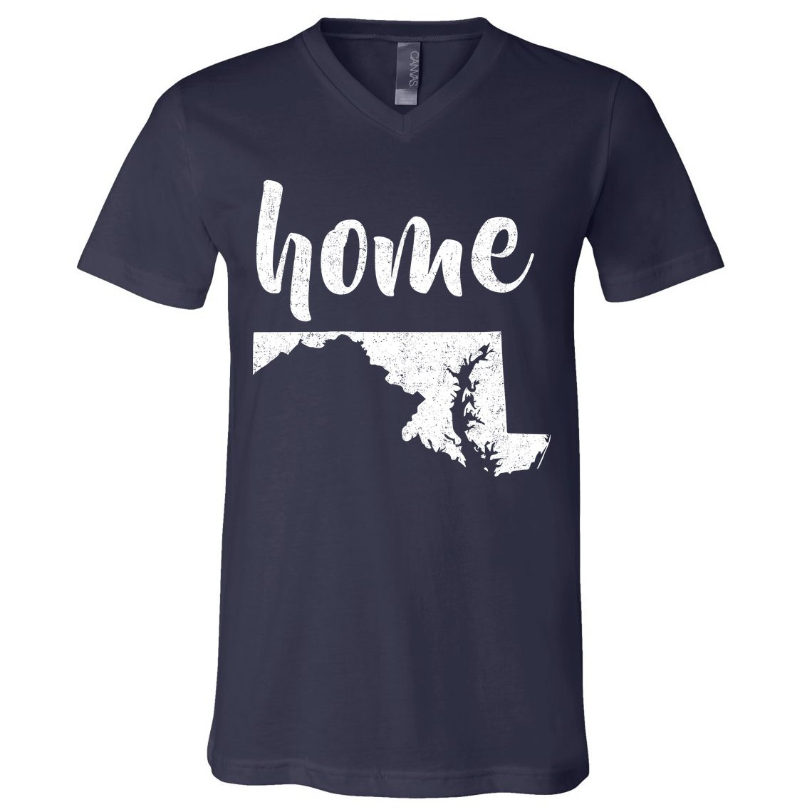 Maryland Home State V-Neck T-Shirt