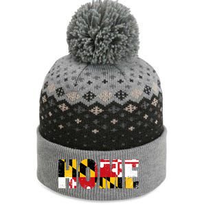 Maryland Is Home The Baniff Cuffed Pom Beanie