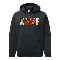 Maryland Is Home Performance Fleece Hoodie