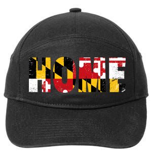 Maryland Is Home 7-Panel Snapback Hat