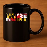 Maryland Is Home 11oz C Handle Ceramic Mug