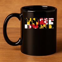 Maryland Is Home 11oz C Handle Ceramic Mug