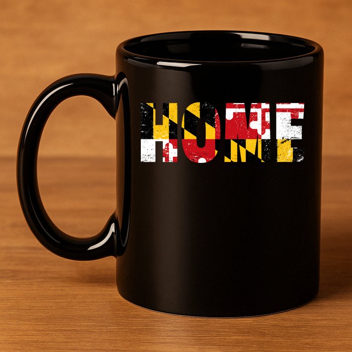 Maryland Is Home 11oz C Handle Ceramic Mug