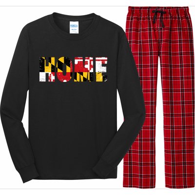 Maryland Is Home Long Sleeve Pajama Set