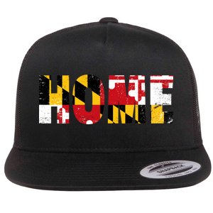 Maryland Is Home Flat Bill Trucker Hat