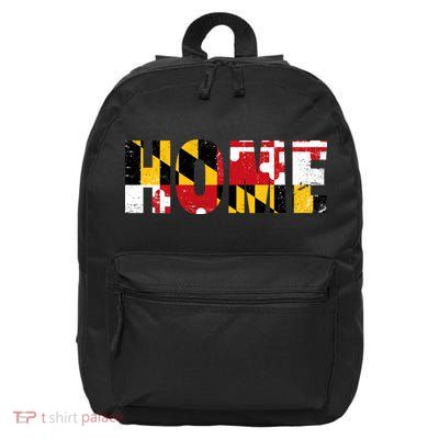Maryland Is Home 16 in Basic Backpack