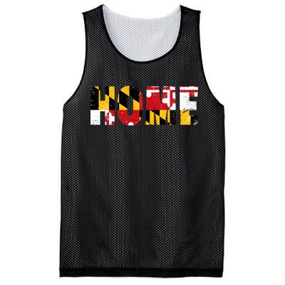 Maryland Is Home Mesh Reversible Basketball Jersey Tank