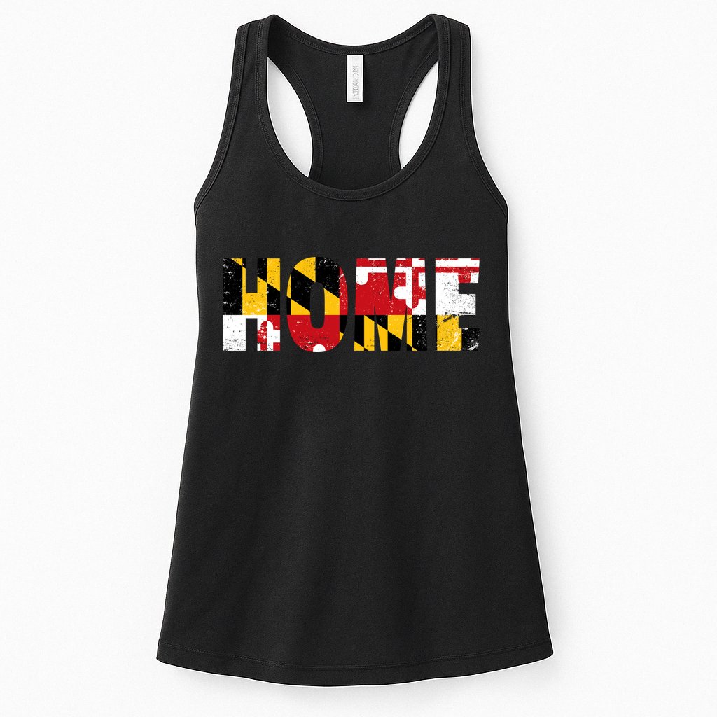 Maryland Is Home Womens Tank Top