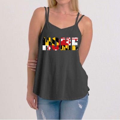 Maryland Is Home Women's Strappy Tank